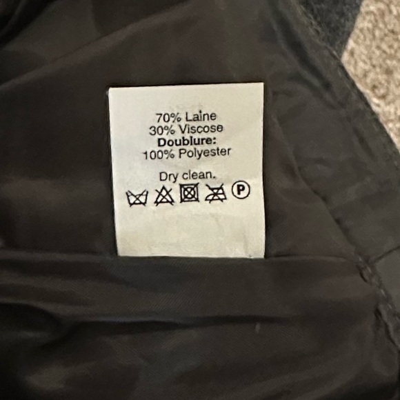 J.Crew The Pencil Asymmetrical Zipper Wool Blend Skirt - Picture 6 of 7